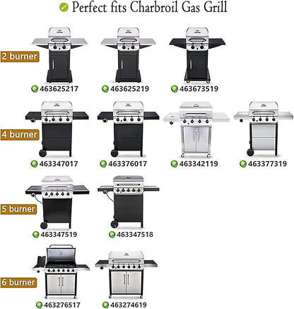 Grill Replacement Parts for Charbroil Performance 4 Burner 463342119, 463342118, 463332718, 463347017, 463376419, 463335517,463377017, Char-Broil 463342119 Parts,Char-Broil 463332718 Replacement Parts