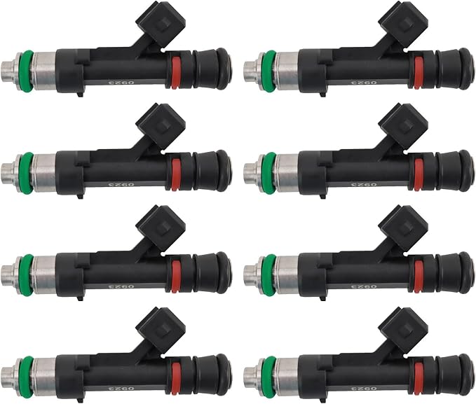 TRQ Fuel Injector Set | For 2003 Ford F-150 2004 F-150 Heritage 2003-2004 F-250 Super Duty F-350 Super Duty