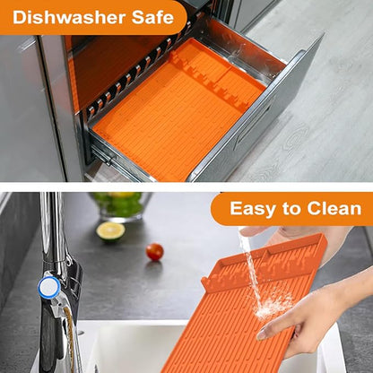 36" Silicone Griddle Mat for Blackstone 36 Inch Grill,with 16" Blackstone Griddle Accessories,Heavy Duty Food Grade Silicone Cover, Protect Your Grill from Dirt & Rust All Year Round