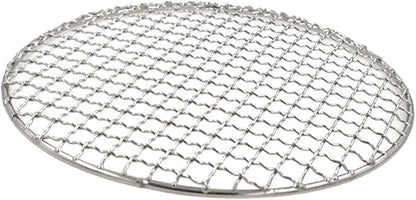 Multi-Purpose Barbecue Net,BBQ Net for Grilling,SUS304 BBQ Grill Mesh, Round Barbecue Wire Rack,BBQ Rack/Grate/Steam Mesh for Camping Charbroil Outdoor Barbeque Backyards