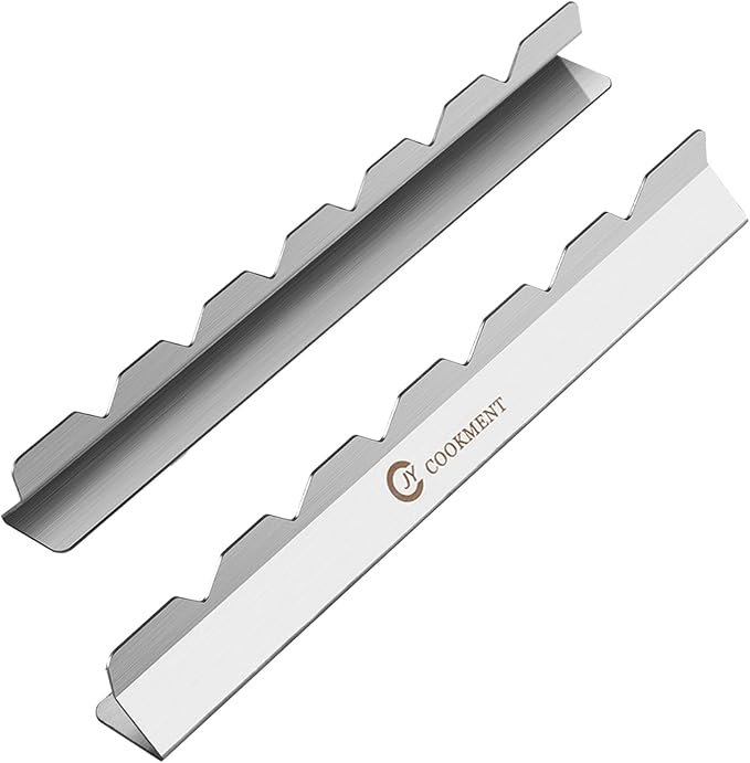 Kabob Rack For Kebab Skewers - Stainless Steel BBQ Rack | Build Compatible with Wood, Round, Metal, Flat or Bamboo Skewers - BBQ Grilling Accessories by JY COOKMENT