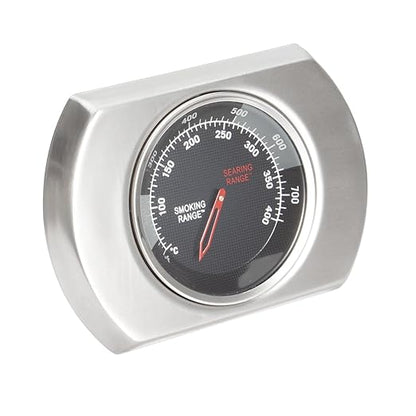 Grill Temperature Gauge for Napoleon Phantom Prestige 500 and Phantom Rogue SE 425 Grills S91010, BBQ Replacement Parts for Napoleon P500RSIBK-3-PHM P500RSIB-PHM RSE425RSIB-PHM, Stainless Steel
