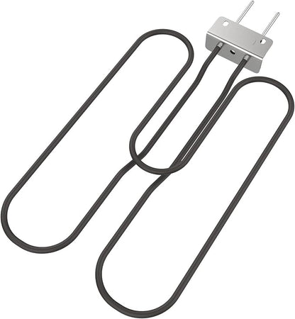 Grill Heating Element for Weber Q140 Q1400 Series Grills, Replacement Part for Weber 80342 80343 65620 Electric Heating Element