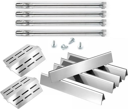 Genesis E-330 4 Burner Grill Replacement Parts for Weber Grill Parts Genesis S330 S-330 E330 EP330 330 Genesis 300 Series E-310 E310 7621 Flavorizer Bars 62753 Sear Burner Tube 65505 Heat Deflectors