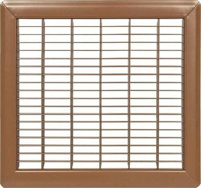 Imperial RG1199 Heavy Gauge Floor Return Air Grille, 8 x 14-Inch, Brown, 1-Pack