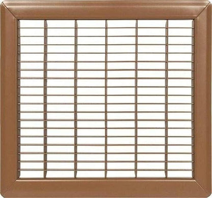 Imperial RG1199 Heavy Gauge Floor Return Air Grille, 8 x 14-Inch, Brown, 1-Pack