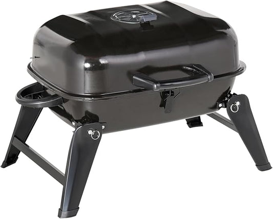 14" Portable Charcoal Grill for Outdoor Cooking
