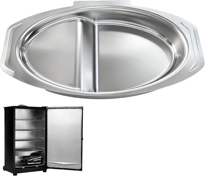 9007180374 Water Bowl Replacement Parts for Masterbuilt 40-inch Digital Electric Smoker, Large Water Pan for Masterbuilt Smoker MB20071619, MB20071719, MB20071819, MB20072618, MB20072718, MB20072918