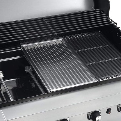 17" Grill Grates and Emitter for Charbroil TRU Infrared 4-Burner 463255020 463242715 463242716 463276016 466242715 463257520 Parts for Charbroil Grill Replacement Parts