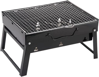 Portable Charcoal Grill for Camping BBQ, Outdoor Barbecue Grill with Foldable Design, Thickened Tripod, Easy Carry & Stable Support for Charcoal Grills BBQ,A-1