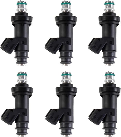 TRQ Fuel Injector Set | For 2001-2003 Acura CL 2001-2002 MDX 2000-2003 TL 2002-2004 Honda Odyssey 2003-2004 Pilot