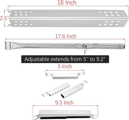 463377319 463342119 Grill Replacement Parts for Charbroil Grill 463347017 463376217 463376017 463347418 463332718 463349917 G470-0004-W1A Heat Tent G470-5200-W1 4 Burner G432-8S01-W1 Electrode Igniter