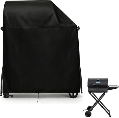 TheElves Outdoor Grill Covers Waterproof Heavy Duty for Char-Griller King-Griller E1816 Charcoal Grills and recteq RT-B380X Bullseye Deluxe Pellet Smoker Grills - 39" W x 23" D x 41" H