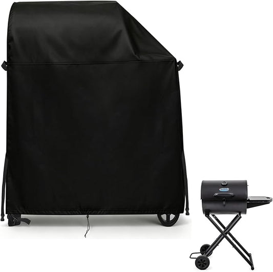 TheElves Outdoor Grill Covers Waterproof Heavy Duty for Char-Griller King-Griller E1816 Charcoal Grills and recteq RT-B380X Bullseye Deluxe Pellet Smoker Grills - 39" W x 23" D x 41" H