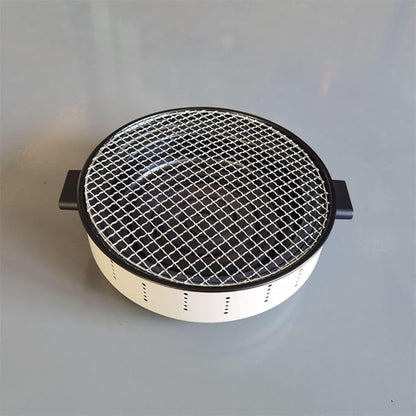 Portable Charcoal Grill for Outdoor Barbecue, Camping BBQ Grills with Stainless Steel Rack, Lightweight Camping Grill for Home and Travel, Easy to Clean BBQ Grill for Grilling Meat and Vegetables,29.