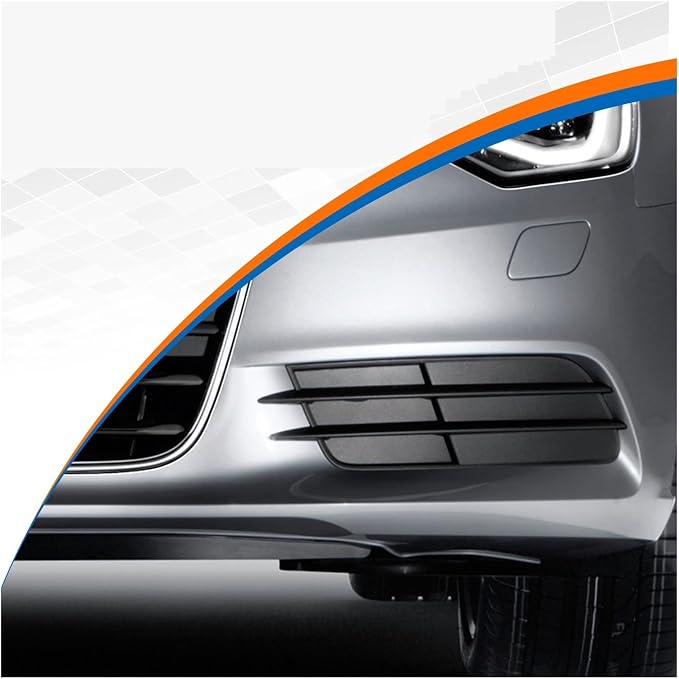 BEUTEE Fog Light Grill Cover Frame Lamp Shade Compatible with A6/A6 Accessories 2012 2013 2014 2015 4G0807681 4G0807682 (Size : Left Driver Side)