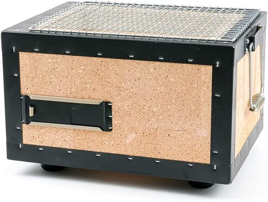 Kinka BBQ Diatomite Charcoal Grill Barbecue Hibachi Stove 31 x 23cm BQ8F Konro Japanese yakitori