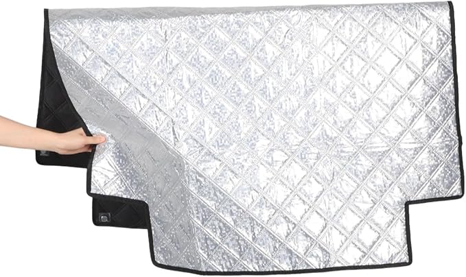 VOSAREA Freezer Top Cover: Waterproof Thermal Insulation Blanket for Refrigerator Covers Outdoor Indoor Use - Sun Protection for Mini Fridge Chest Freezer And Beverage Coolers