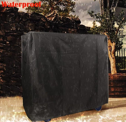 Patio Prep Table Cover Compatible with 35in/55in Keter Unity XL Portable Outdoor Table/ Rolling Mobile Kitchen Island Bar Cart Storage Cabinet Cover Waterproof Grill Accessories Covers