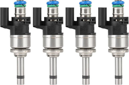 SCITOO 4Pcs 6 Holes Fuel Injector Fit for ford for Escape for 2017 2018 2019, for ford for Fusion for 2014 2015 2016 2017 2018 2019, FJ1235 DS7Z-9F593-DA DS7Z-9F593-A DS7Z-9F593-B DS7Z-9F593-D