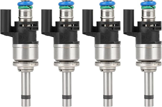SCITOO 4Pcs 6 Holes Fuel Injector Fit for ford for Escape for 2017 2018 2019, for ford for Fusion for 2014 2015 2016 2017 2018 2019, FJ1235 DS7Z-9F593-DA DS7Z-9F593-A DS7Z-9F593-B DS7Z-9F593-D