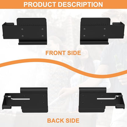 BAC644 Paper Towel Roll Holder for Traeger Grills P.A.L. Pop-And-Lock Roll Rack, Traeger Ironwood, Timberline, Flatrock Grills, BAC614 Adjustable Holder &BAC643 Hook for Traeger Pal Accessories