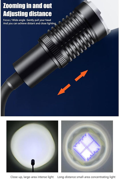 Highlight LED Barbecue Light Highlighting Modifiable Enlarge Flexible Tube Attractive Base USB Create Fast Fee USB Output Transportable Enlarge