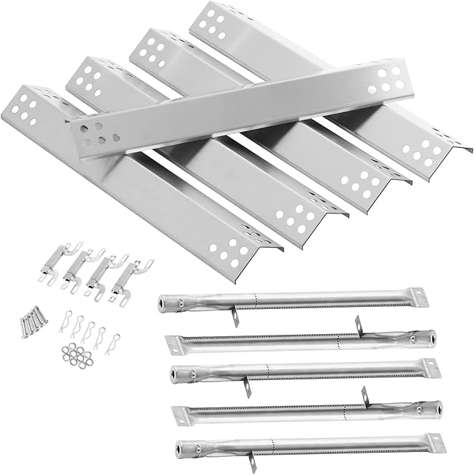 GR2210601-MM-00 Replacement Parts for Members Mark 5 Burner Grills Parts 614714 Grill Burners Rankam Grill Replacement Parts GR2210601MM00 Flame Tamer Heat Plates Sam’s Club Grill Parts 09431 16261