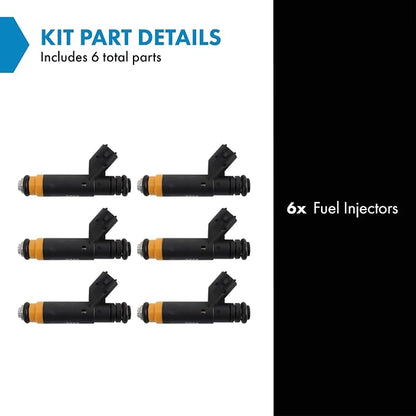 TRQ Fuel Injector Set | For 1999-2000 Ford Mustang