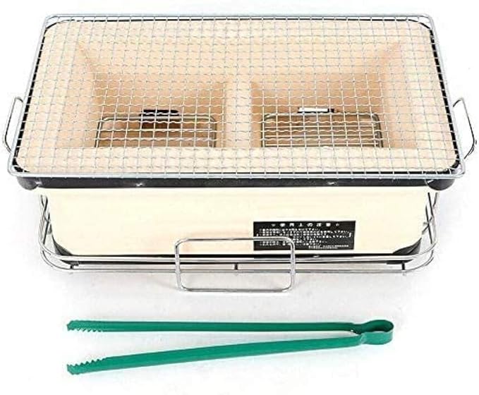 Charcoal Table Grid, Table Grid, Ceramic Charcoal Grill, Japanese Yakitori Barbecue Grill, Porous Ceramic Barbecue Barbecue