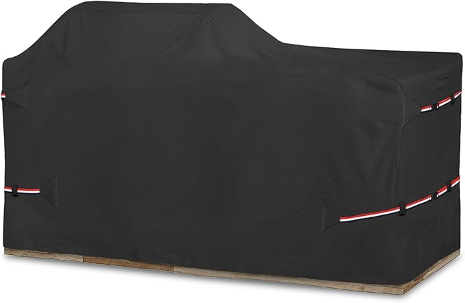 98 Inch Island Grill Cover - 600D Heavy Duty Waterproof All Weather Protection Extra Large Grill Covers,Island with Left/Right Grill Head,Grill Cover for Outdoor Grill, BBQ Cover