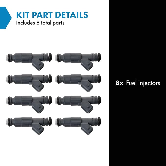 TRQ Fuel Injector Set | For 1999-2000 Chevrolet Camaro Corvette Pontiac Firebird