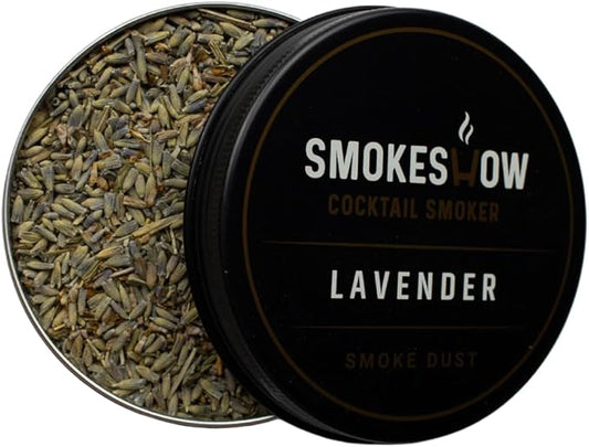 Wood Chips for Cocktail Smoker 4 oz tin. Add Flavors to Your Smoked Drinks (Lavender)