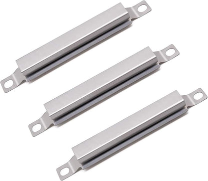 Criditpid Grill Replacement Parts for Charbroil 463241113 463449914 4 Burner Gas Grill, Stainless Steel Heat Plate Shields, Crossover Tubes, Igniters and Grill Burner Parts for Charbroil 463449914