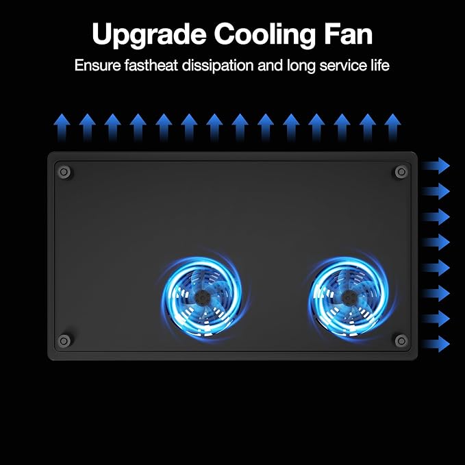 Double Induction Cooktop, Portable Induction Stove Hot Plate with 9-Level Touch Control, Safety Lock, Auto Shutoff Timer Setting, Overheating Protection for Apartments, RVs, Camping