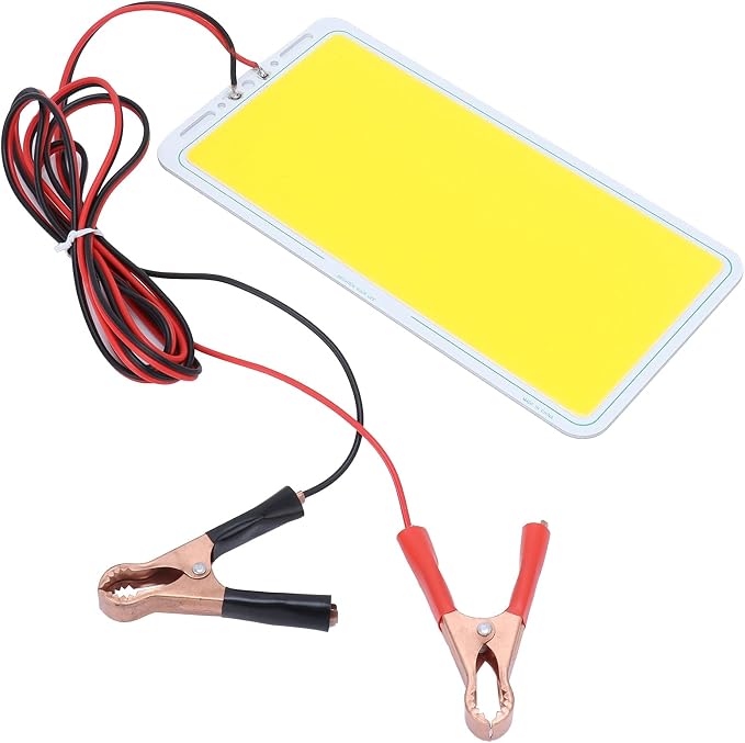 COB LED Panel Light Integrated High Brightness Lamp for Outdoor Camping Tent Aluminum Substrate 12V 70W for DIY Lights Fishing Lights Camping Lighting (Arm White Light