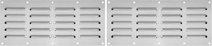 Stanbroil Stainless Steel Venting Panel for Grill Accessory, 15" by 6-1/2" (Pack of 2)