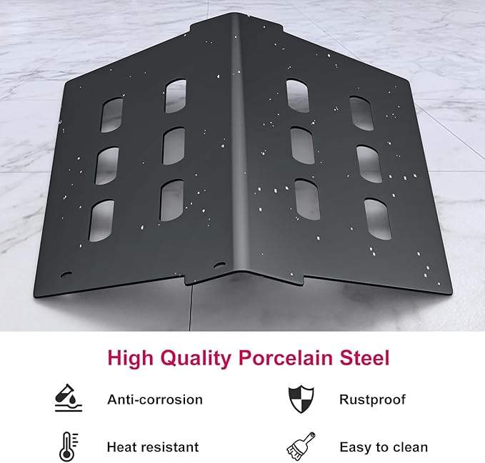 Grill Parts for Weber Genesis 300 (2011-2016 Front Control) Cast Iron Genesis Grill Grates Fits Weber Genesis E310 S310 S320 EP310 EP320 (Front Control) Burner Tubes Flavorizer Bars Heat Deflectors