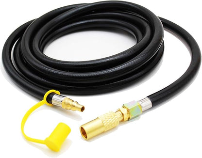 MENSI 12FT Low Pressure 1/4" Quick Connect Disconnect Plug RV Trailer Propane Extension Hose Hook Up𝐂𝐨𝐥𝐞𝐦𝐚𝐧 𝐑𝐨𝐚𝐩𝐓𝐫𝐢𝐩 𝐒𝐞𝐫𝐢𝐞𝐬 𝐋𝐗𝐄, 𝐋𝐗 𝐏𝐨𝐫𝐭𝐚𝐛𝐥𝐞 𝐆𝐫𝐢𝐥𝐥 𝐎𝐍𝐋𝐘