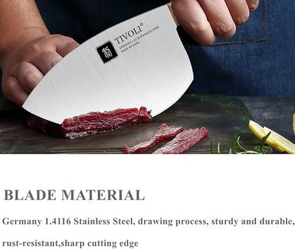 TIJERAS Seafood Market Aquatic Fish Knives Professional Tool Kitchen Knife Sharp Slaughter Fish Special Knife Meat Cleaver, Gifts for Men Women