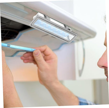 1.5w Led Cold Light Lamp for Kitchen Hood Rectangular Range Hood Light Easy to Clean High Luminosity Illumination Compatible with Various Models