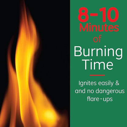 Bangerz Sunz Natural Fire Starters - 70 Pieces. All Weather Charcoal & BBQ Fire Starters for Fireplace, Campfires & Grill