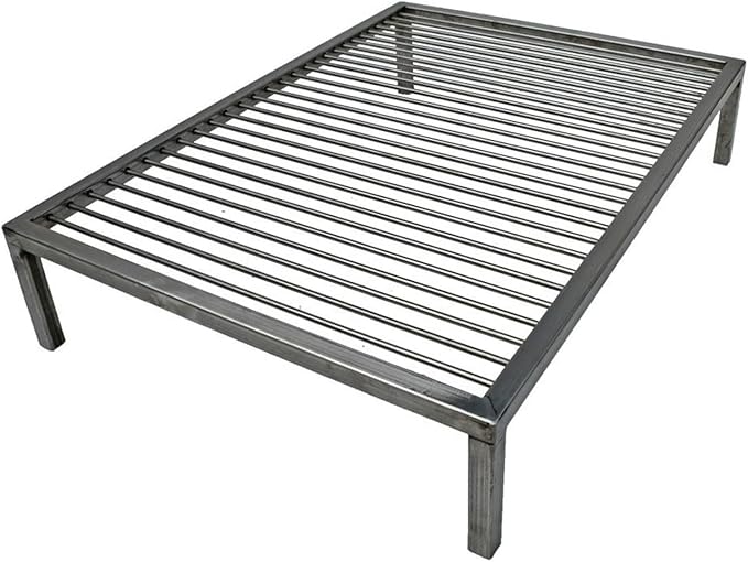 Premium Argentine iron grill Set asado parrilla argentina Grill + Brazier, outdoor kitchen, open fire cooking.