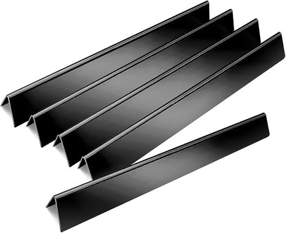 24.5 inch Flavorizer Bars Replacement for Weber Genesis 300 Series, Genesis E-310 E-320 E-330 S310 S320 Grill (with Side-Mounted Control), 7540 Porcelain-enameled Steel, 5 Pack