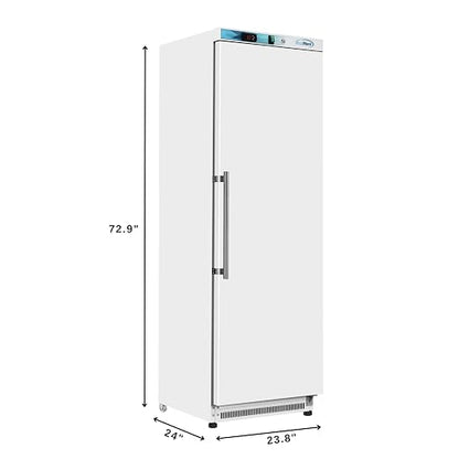 KoolMore 12 Cu. ft. Commercial Reach in Refrigerator in White with Manual Defrost (KM-RMD12WH)