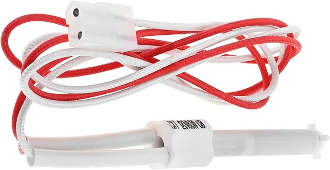 Hot Flash Ceramic Igniter Rod Compatible with Rec Tec Wood Pellet Grills, Recteq RT-B380, RT-590, RT-700, RT-1250 Grill Ignitor Replacement Part - Wire Length 830mm/32.68inch