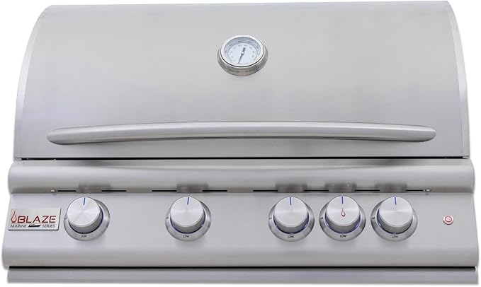 Blaze LTE+ Marine Grade 5-Piece 32-Inch Natural Gas Outdoor Kitchen Package