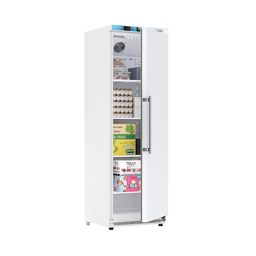 KoolMore 12 Cu. ft. Commercial Reach in Refrigerator with Solid Door, ETL Listed in White
