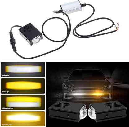 Automotive Grille Light Stylish Low Energy LED Front Grille Lamp for Enhanced Night Driving Stylish Customization Automotive Front Grille Lighting