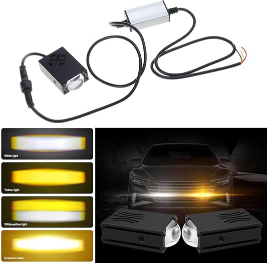 Automotive Grille Light Stylish Low Energy LED Front Grille Lamp for Enhanced Night Driving Stylish Customization Automotive Front Grille Lighting
